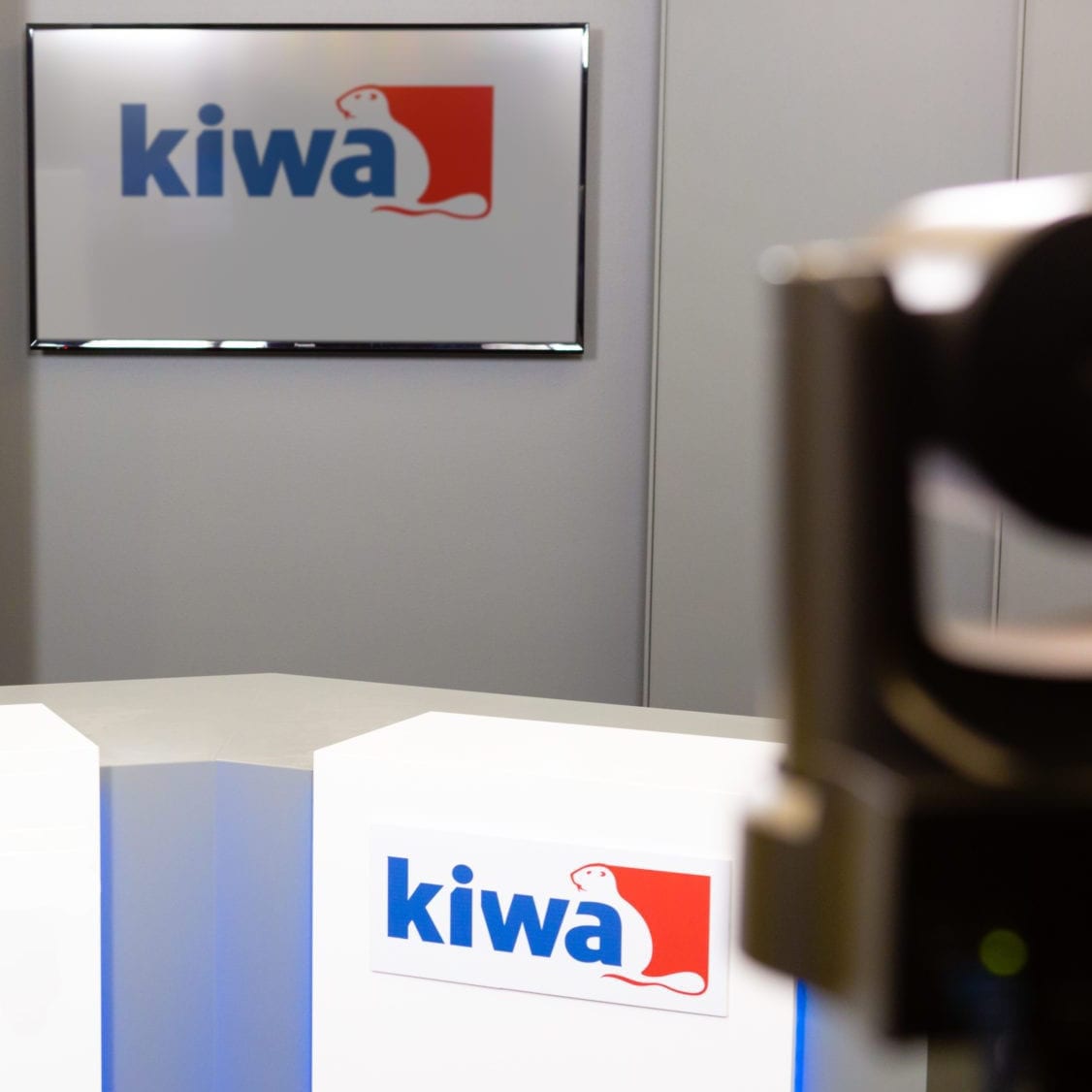Kiwa webinarstudio voor interne communicatie